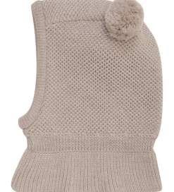 Elefanthue - Uld - 2-lags - Camel Melange m. Kvaster|Huttelihut Best