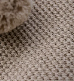 Elefanthue - Uld - 2-lags - Camel Melange m. Kvaster|Huttelihut Best