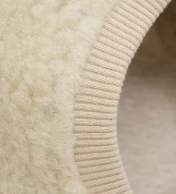 Elefanthue - Uld - Teddy - 2-lags - Cement m. Ører|Huttelihut New