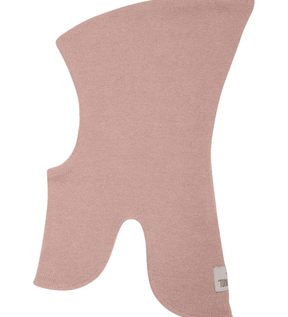 Elefanthue -2-lags - Uld - Strik - Mahogany Rose|Huttelihut Online