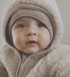 Køredragt - Uldfleece - Teddy - Cement|Huttelihut Outlet