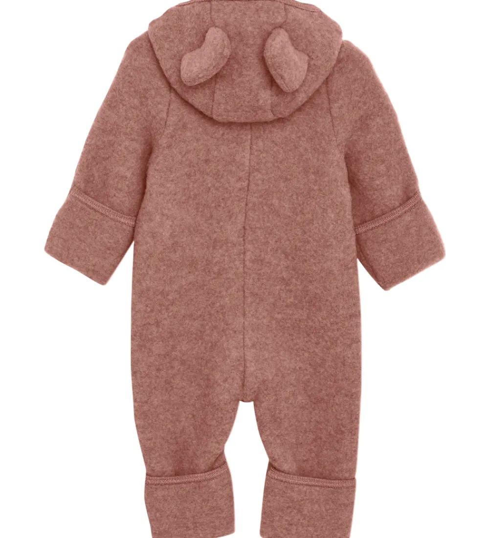 Køredragt - Uldfleece - Burlwood m. Ører|Huttelihut Best