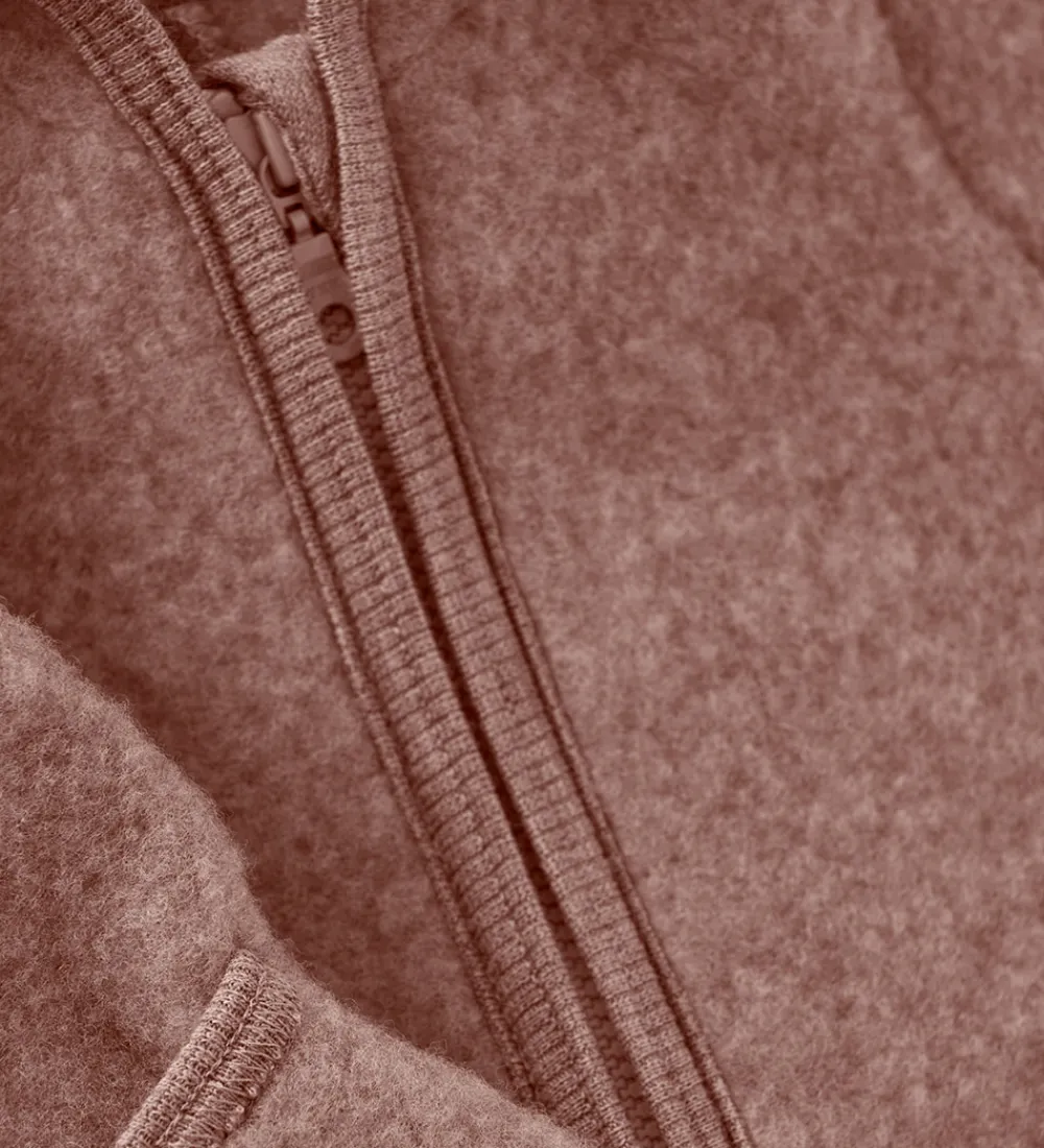 Køredragt - Uldfleece - Burlwood m. Ører|Huttelihut Best