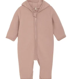 Køredragt - Uldfleece - Mahogany Rose m. Ører|Huttelihut Discount