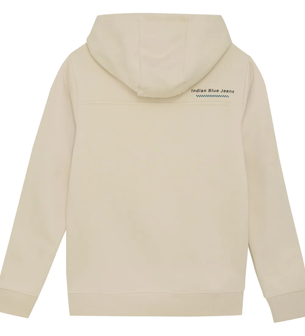 Hættetrøje - Sandshell|Indian Blue Jeans Online