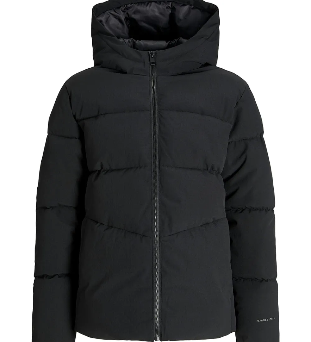 Dynejakke - JjGlobal - Sort|Jack & Jones Online