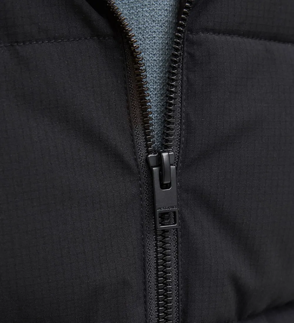 Dynejakke - JjGlobal - Sort|Jack & Jones Online