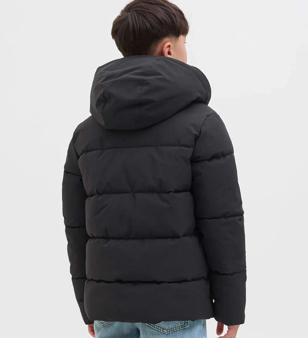 Dynejakke - JjGlobal - Sort|Jack & Jones Online