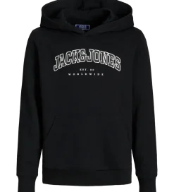 Hættetrøje - JjeCaleb - Sort/LOOSE|Jack & Jones