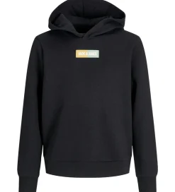 Hættetrøje - JjPan - Sort m. Logo|Jack & Jones Hot