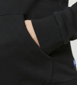 Hættetrøje - Noos - JjeCorp - Black/JR/Large Print|Jack & Jones Discount