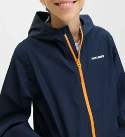 Regnjakke - PE - JjefLynn - Sky Captain/Dark Chedda|Jack & Jones