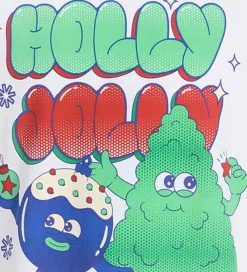 T-shirt - JorHoliday Cartoon - Bright White/Holly|Jack & Jones Best