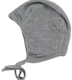 Babyhjelm - Uld - Grå|Joha Clearance