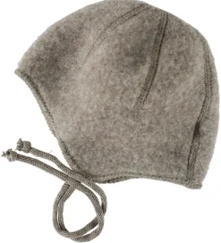 Babyhjelm - Uld - Lysebrun|Joha Sale