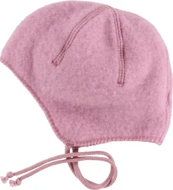 Babyhjelm - Uld - Lyserød|Joha Discount