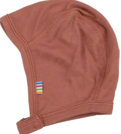 Babyhjelm - Viskose/Bambus - Rødbrun|Joha Clearance