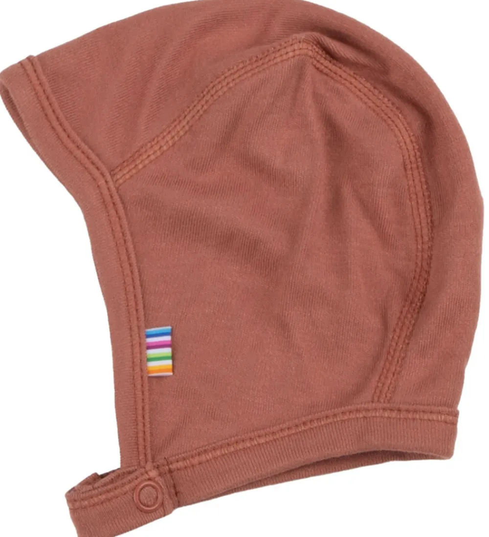 Babyhjelm - Viskose/Bambus - Rødbrun|Joha Clearance