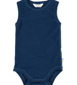 Body u/æ - Uld - Rib - Mørk Turkis|Joha Clearance