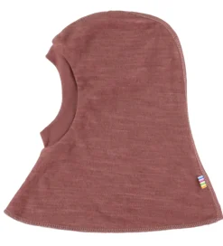 Elefanthue - 2-lags - Uld/Bambus - Mørk Rose|Joha