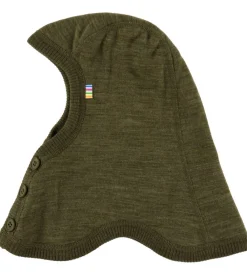 Elefanthue - Uld - 2-lags - Mos Grøn|Joha Discount