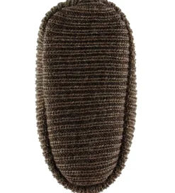 Futter - Uld - Strik - Brun Meleret|Joha Hot