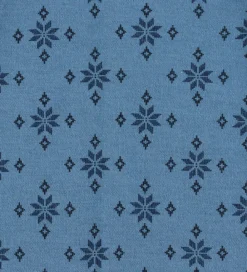 Heldragt - Uld - Blå m. Snefnug|Joha Discount