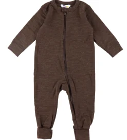 Heldragt - Uld - Mørk Brun|Joha Clearance