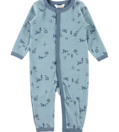 Heldragt - Uld/Bomuld - Blå|Joha Clearance