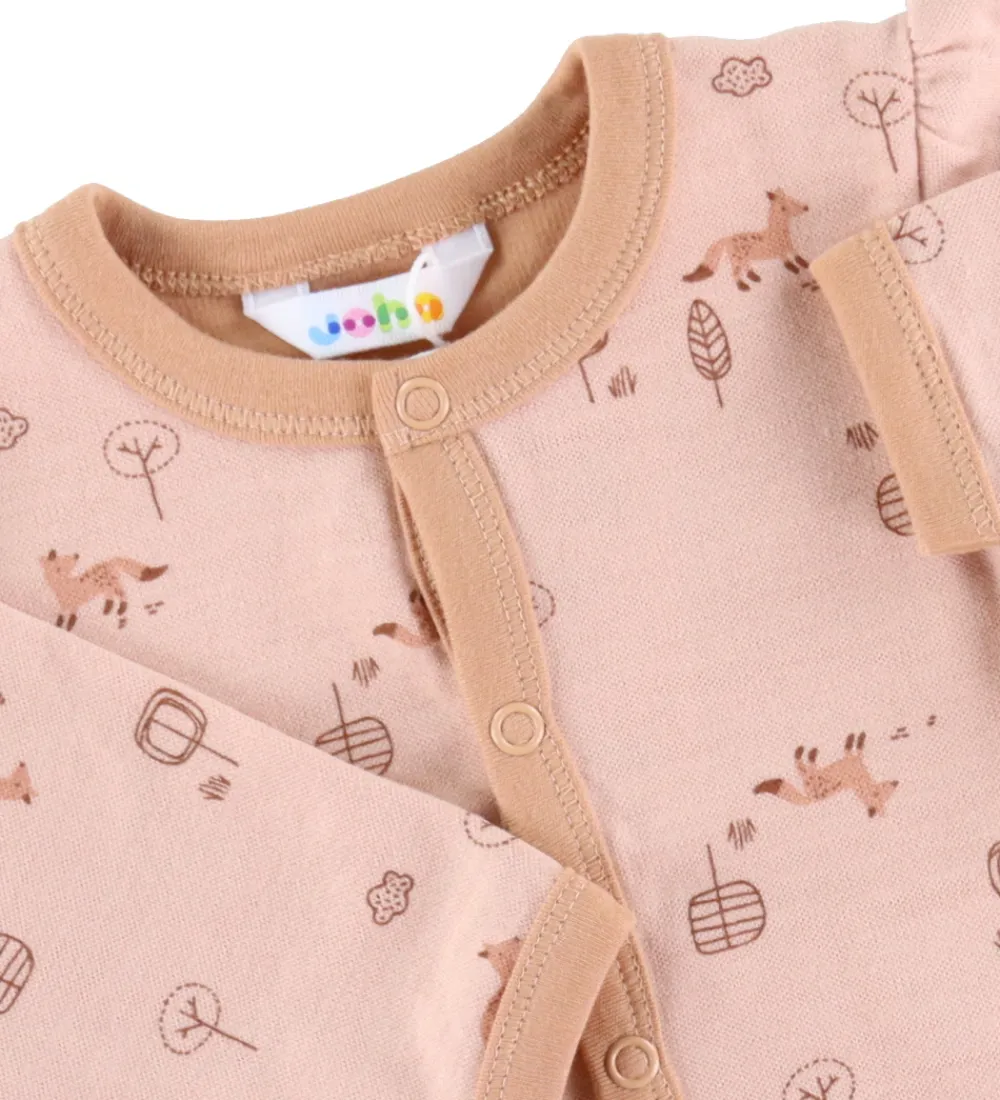 Heldragt - Uld/Bomuld - Fersken|Joha Online