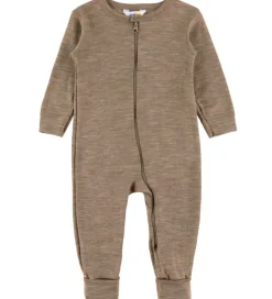 Heldragt - Uld/Silke - Beige Melange|Joha Outlet