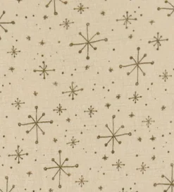 Heldragt m. Fødder - Uld - Beige m. Stjerner|Joha Clearance