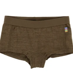 Hipsters - Uld/Silke - Brun Meleret|Joha