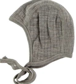 Hjelm - Uld - Brunmeleret|Joha