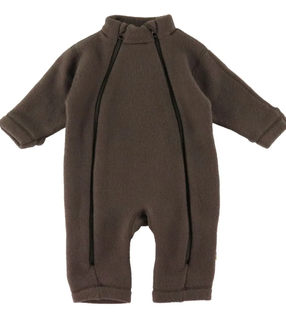 Køredragt - 2in1 - Uld - Brun|Joha Outlet