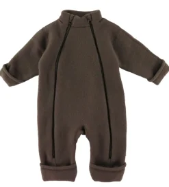 Køredragt - 2in1 - Uld - Brun|Joha Outlet