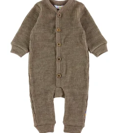 Køredragt - Strik - Uld - Beige Meleret|Joha Sale