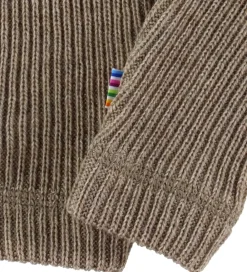 Leggings - Strik - Uld - Beige Meleret|Joha Best