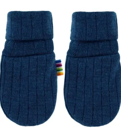 Luffer - Uld - Rib - Mørk Turkis|Joha Sale