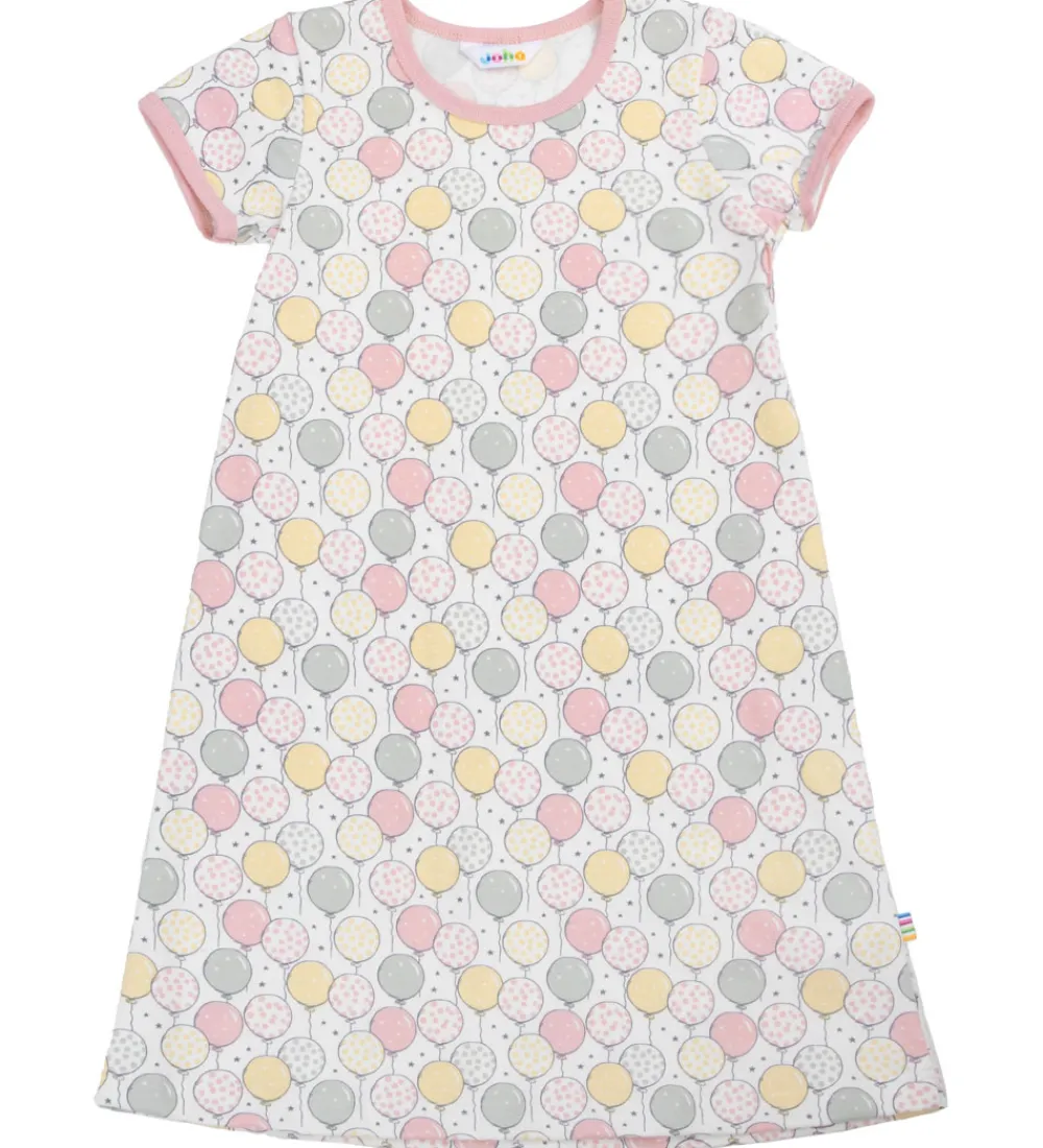 Natkjole - Lyserød m. Balloner|Joha Sale