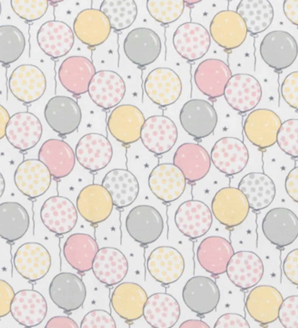 Natkjole - Lyserød m. Balloner|Joha Sale