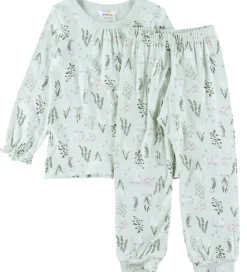 Nattøj - Bambus - Mynte m. Svane|Joha Sale