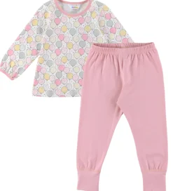 Nattøj - Lyserød m. Balloner|Joha Online