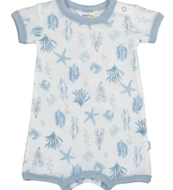 Sommerdragt - Uld - Lyseblå m. Print|Joha Sale