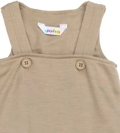 Sparkedragt m. Seler/Fødder - Uld/Silke - Beige|Joha Best