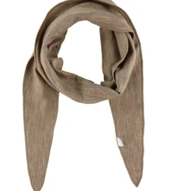 Tørklæde - Uld/Silke - Beige Meleret|Joha Discount