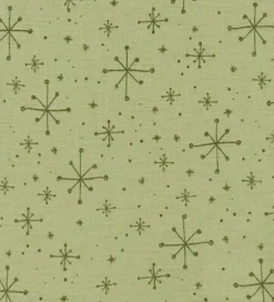 Tube - Uld - Lys Olive m. Stjerner|Joha Outlet