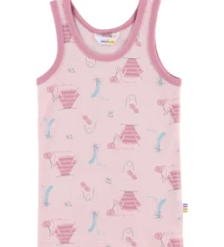 Undertrøje - Lyserød m. Print|Joha Hot