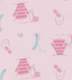 Undertrøje - Lyserød m. Print|Joha Hot