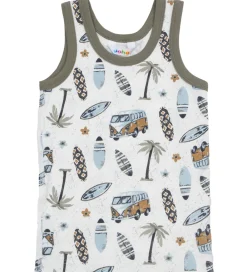 Undertrøje - Off White m. Print|Joha Best